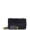thumbnail image 2 of Pre-Owned CHANEL Vintage Full Flap Bag Quilted Lambskin Medium By Rebag, 2 of 9