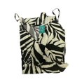 thumbnail image 4 of Ropa Playa Ocean Pacific para Mujer Vestido Largo Olanes Cuello V Sin Manga Elastico Hojas Negro Talla M, 4 of 4