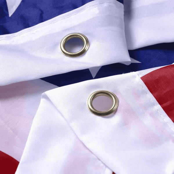 imerelez 1pcs 2X3FT American Flag :USA Flag Printed Nylon Flag National Flag w/Brass Grommets Courtyard Decoration Festival Decoration Flag