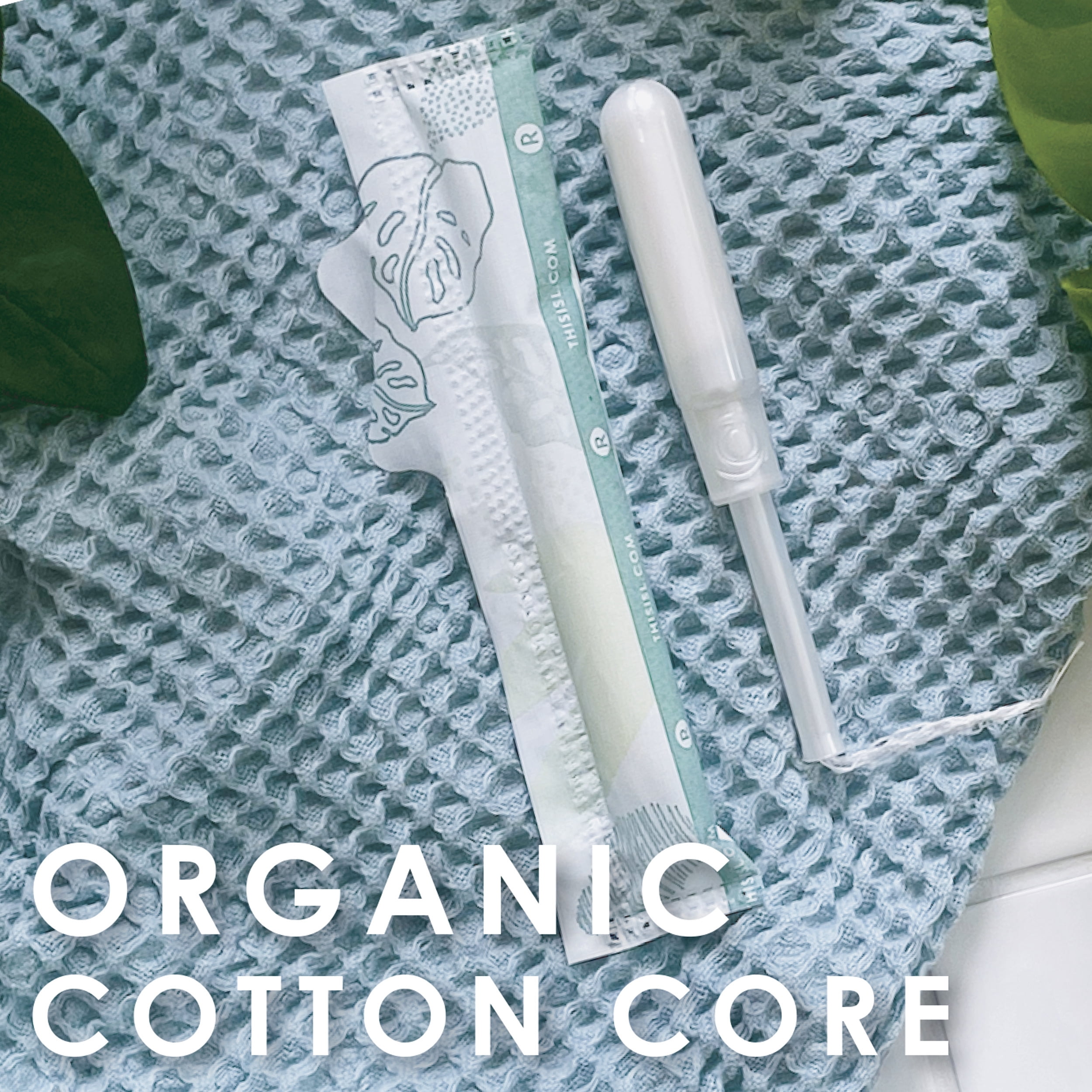 L. Organic Cotton Tampons - Light Absorbency, 30 Ct