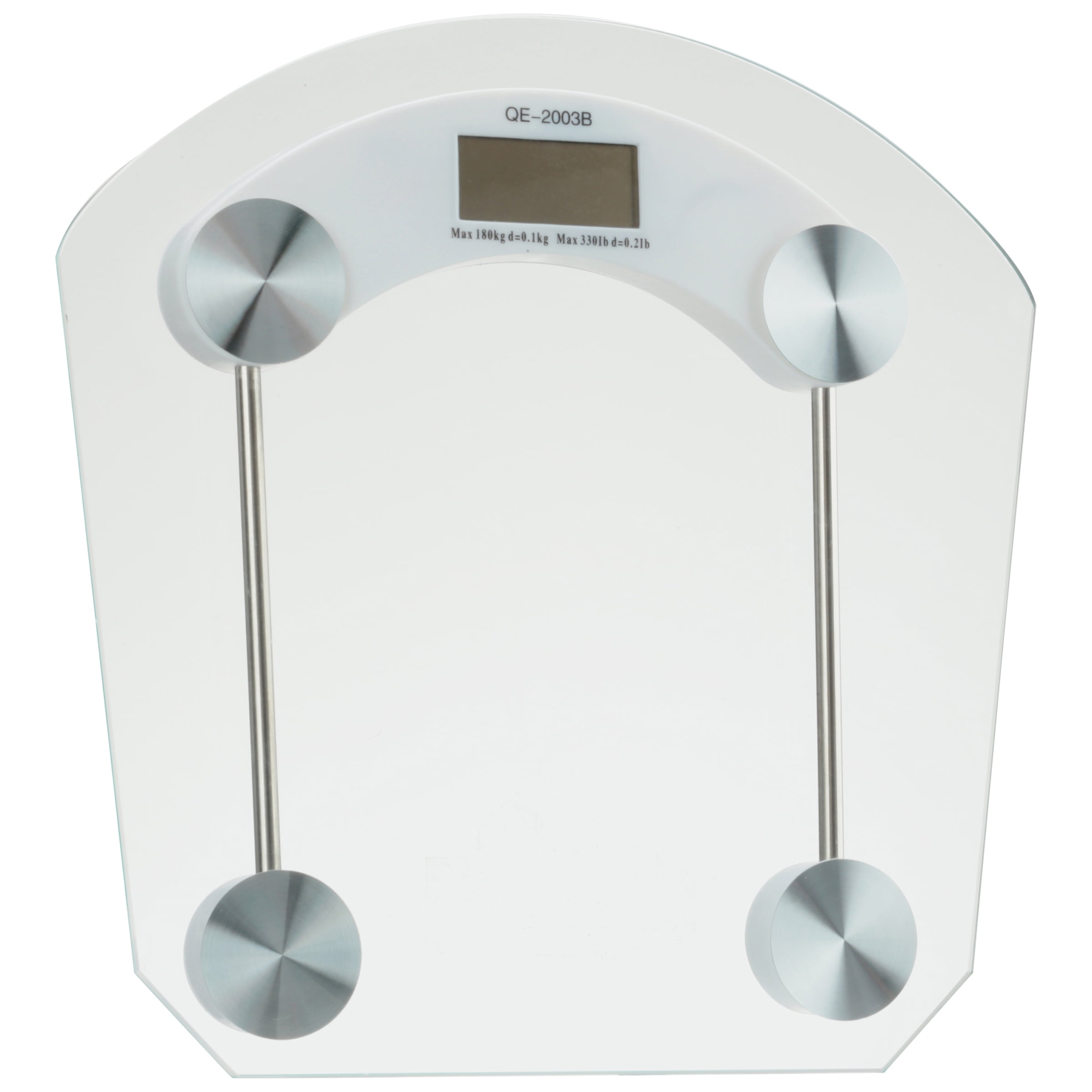 Home Basics Digital Glass Bath Scale, 1.0 CT