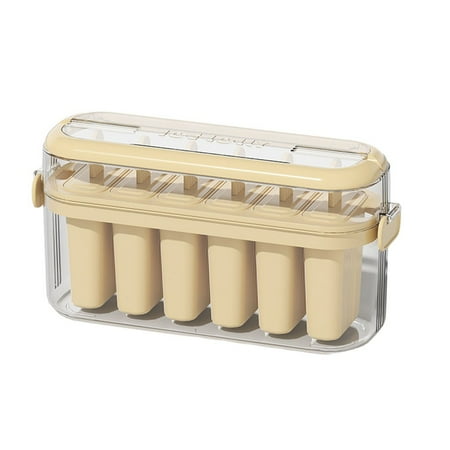 

Ice Lolly Molds Portable Reusable Ice Cream Popsicle Mould With Handle Reusable Easy Release Ice Maker Kitchen Bar Gadgets