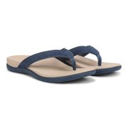 Vionic Women's Tide 2.0 Post Sandals Dark Denim Suede - J7545L1400
