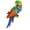 yellow to left, variant on Bird Wall Art Decor Decorative Art Crafts Garden Statue Sculpture Iron Colorful Red head to left