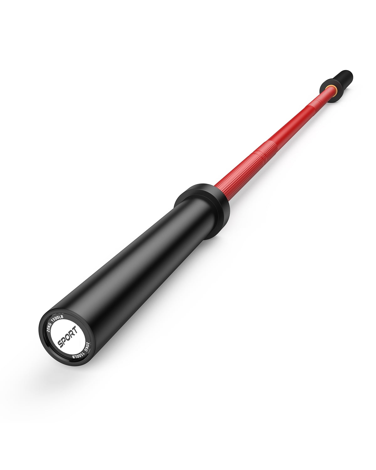 Garvee 7 ft Olympic Barbell, 45 lbs for Weightlifting and Powerlifting, 1500 lbs Capacity