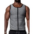 thumbnail image 4 of YouLoveIt Men Waist Trainer Vest Weight Loss Hot Sweat Slimming Body Shaper Slim Tank Top Workout Exercise Vest Sauna Shirt Shapewear, 4 of 8