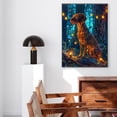 thumbnail image 5 of Hudo Redbone Coonhound Dog Wall Art, Pet Posters - Redbone Coonhound Dog Canvas Wall Art - Nursery Decor - Dog Birthday, 5 of 5