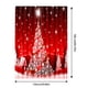 thumbnail image 5 of Advancent 2 piezas de cortinas opacas, exquisitos adornos rojos para el hogar, decoración interior, tratamiento de ventana, accesorio de Sombras de ventana METRO, 5 of 6