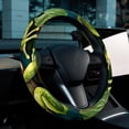thumbnail image 6 of Frog 14.5 Inch Printing PVC Leather Steering Wheel Cover Car Wheel Covers Auto Accessories, 6 of 6