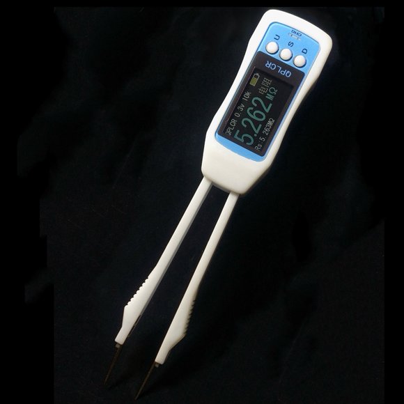 LCR Bridge Meter Digital Display Handheld LCR Meter Tweezer Smart SMD Tweezers Capacitance Inductance Resistance Tester