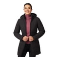 thumbnail image 2 of Free Country Women's Cirrus Quilted Long Puffer Jacket Black L, 2 of 3