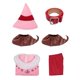 thumbnail image 3 of Disfraces de navideño para mujer Yinane Disfraces de Elfo de Peluche Rosa XL, 3 of 8