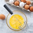 thumbnail image 5 of Rada Cutlery Wire Kitchen Whisk Stainless Steel Resin, 9-3/8 Inches, Black Handle, 5 of 5