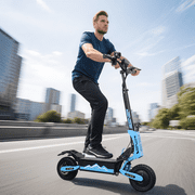 Fast Electric Scooter for Adults, GT08 5600W Dual Motor Off-Road E-Scooter, 50 MPH Top Speed & 46 Miles Long Range, 11 Fat Tires Foldable Motorized Scooter, 60V 27AH