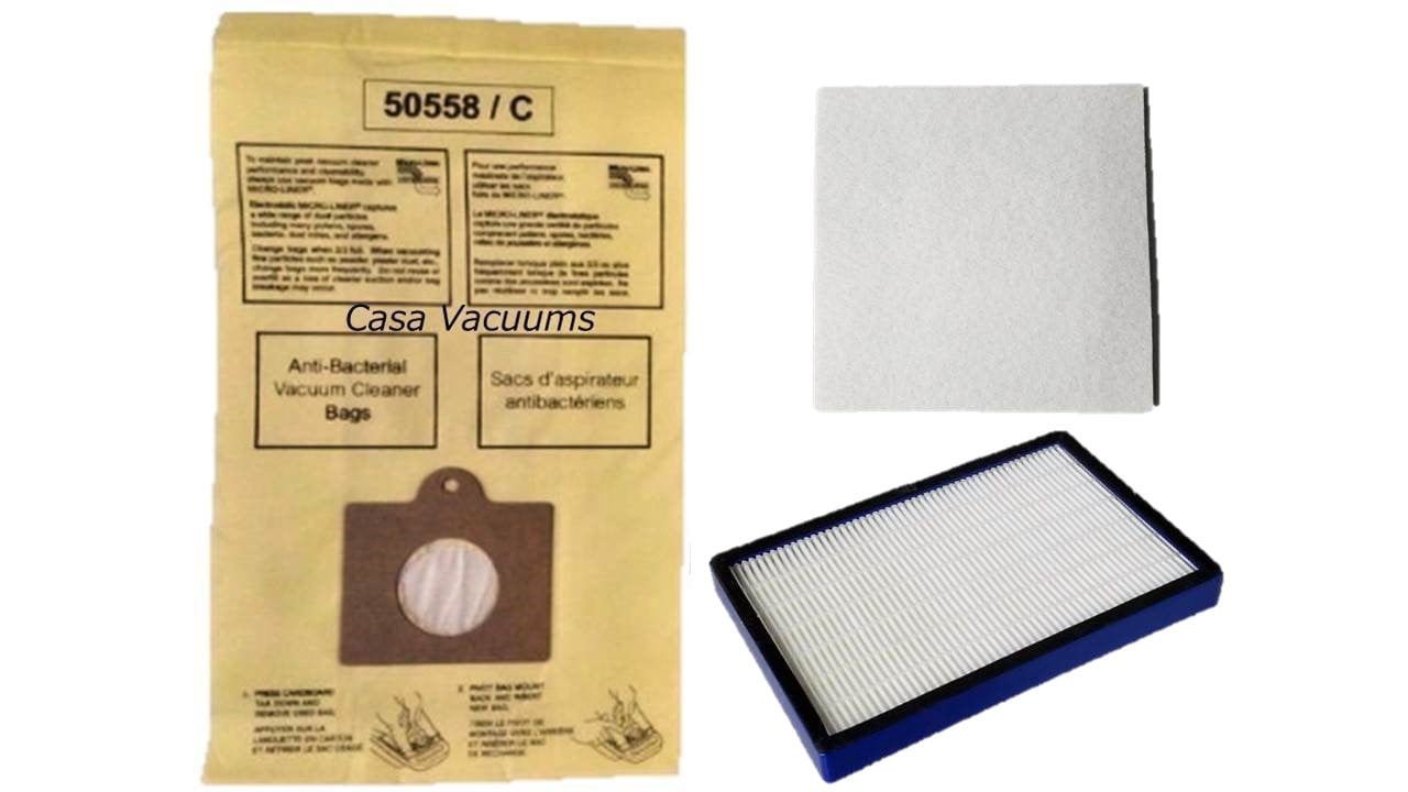 12 Kenmore Type C or Type Q Allergen Filtration Canister Vacuum Bags