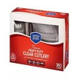 thumbnail image 2 of Berkley Jensen Super Premium Heavyweight Plastic Cutlery, 360 ct. - Clear, 2 of 3