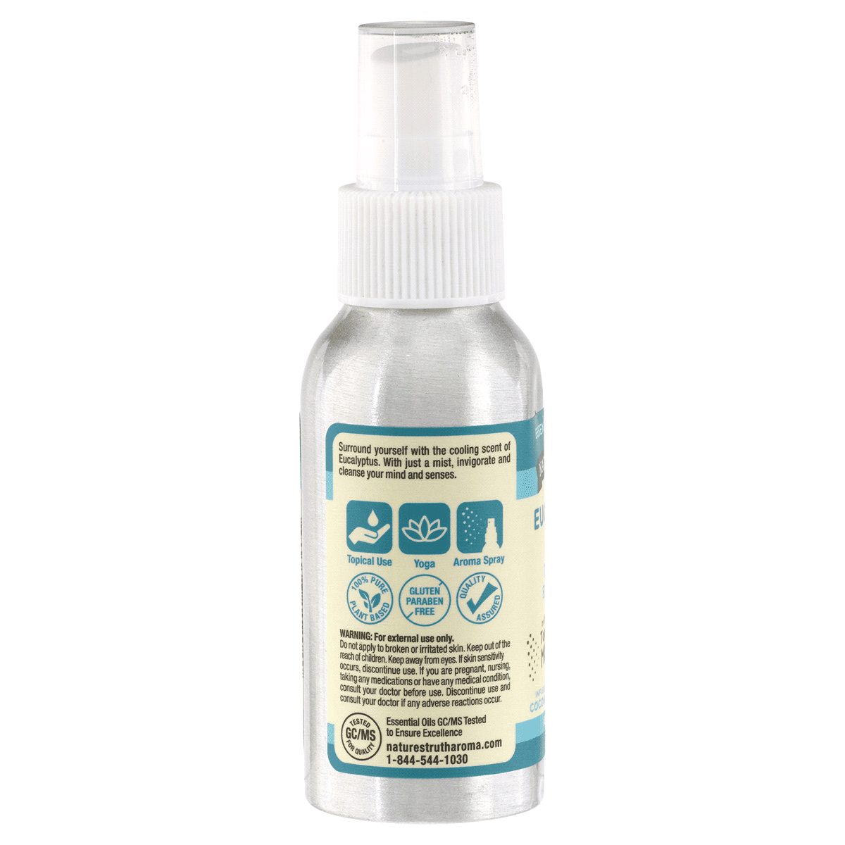 Nature's Truth Eucalyptus Mist Spray, 2.4 oz - (Pack of 3)