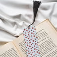 thumbnail image 6 of Kdxio Strawberry Print Metal Tassel Bookmarks,Perfect Gift for Art Lovers and Bookworms Metal Bookmarks for Women, 6 of 8