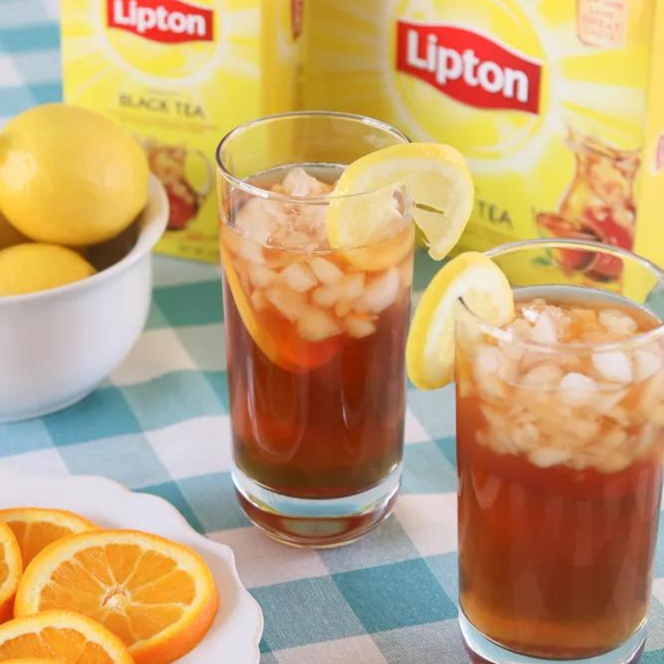 Lipton Lemon Iced Tea, 16.9 fl oz Bottle, Black Tea with Caffeine, Smooth Texture