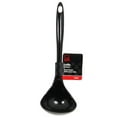 thumbnail image 4 of Chef Craft 10.5" Long Melamine Serving & Cooking Ladle - Dishwasher Safe Soup Spoon - Black 3 Pack, 4 of 4