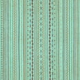 thumbnail image 1 of Ahgly Company Indoor Square Abstract Light Blue Modern Area Rugs, 8' Square, 1 of 4