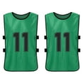 thumbnail image 7 of Tomshoo Loose and Soft Soccer Pinnies, Quick Drying Team Jerseys, Youth  Training Bibs, Practice Vest, 7 of 7