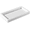 White, variant on Silicone Vanity Tray (Greyish White) - Anti-Slip Waterproof Organizer, Multipurpose Soap Dish & Sponge Holder for Bathroom Counter, Toilet & Kitchen Sink