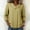 #0055-Green, variant on Xucatan Womens 3/4 Sleeve Button Top, Solid Washed Linen Blend Lapel Blouse, Casual Wrinkle Finish Shirt, Breathable Summer Tunic Gift