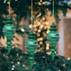 thumbnail image 1 of Set de adornos para árbol de Navidad 3pc | Colgantes decorativos de forma irregular | Decoraciones ligeras para colgar para Navidad | Realzador de escenas festivas | Fijación fácil de cordón | Ideal, 1 of 8