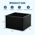 thumbnail image 3 of Extra Long Metal Planter Box with Drainage Holes，Home Outdoor Raised Garden Bed, Heavy Duty Steel Rectangular Planter, 3 of 8