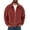 a01Red, variant on LODIENY Corduroy Bomber Jacket for Men with Pockets Long Sleeve Collared Zip Up Relaxed Fit Dropped Shoulder Jackets Red XL
