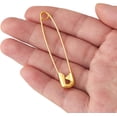thumbnail image 4 of 30PCS 2 inch Gold Safety Pins - Your Versatile Pinning Solution for Sewing, Crafts & More, 4 of 7