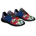 thumbnail image 6 of North Carolina Stte Dogwood Flower and Cardinal Shoes Sneakers Black Size 12, 6 of 7