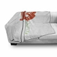 thumbnail image 3 of 13th Birthday Soft Flannel Fleece Throw Blanket, Red Ballons with Swirled Curly Ribbons Number 13 Celebration Event, Cozy Plush for Indoor and Outdoor Use, 60" x 80", Red Green Blue, by Ambesonne, 3 of 6