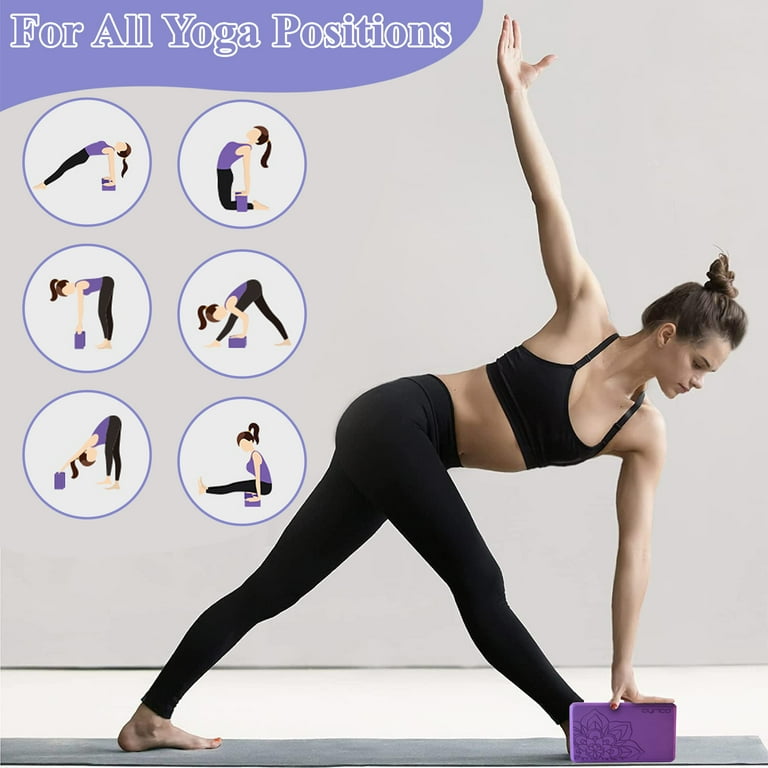 Cyrico Yoga Blocks 2-Pack with 6 ft Strap photo 8