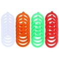 thumbnail image 2 of for Glass Clip Top Jars Replacement Silicone Leak-proof Seals Mason Jar Gaskets Sealing Rings Rings RED, 2 of 8
