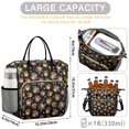 thumbnail image 5 of Pioneer Flower Floral Print Pattern Insulated Leakproof Lunch Box for Women, Large Lunch Bag for Tween Teen Adult, Loncheras Para Mujer for Work Beach Travel Picnic Camping, 5 of 6