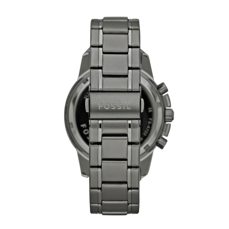 Fossil dean chronograph analog black dial men's watch clearance fs4721