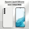 thumbnail image 2 of S20 S21 FE S22 S23 Plus Square Liquid Silicone Case For Samsung Galaxy S10 S10E Note 20 Ultra 5G Cover, 2 of 7