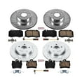 thumbnail image 3 of PowerStop Front and Rear Z23 Evolution Sport Carbon-Fiber Ceramic Brake Pad and Drilled & Slotted Rotor Kit Fits: MERCEDES-BENZ Select Models K6746, 3 of 10