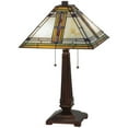 thumbnail image 2 of Meyda Tiffany 143149 Nevada 2 Light 23" Tall Hand-Crafted Table Lamp - MultiColor, 2 of 2