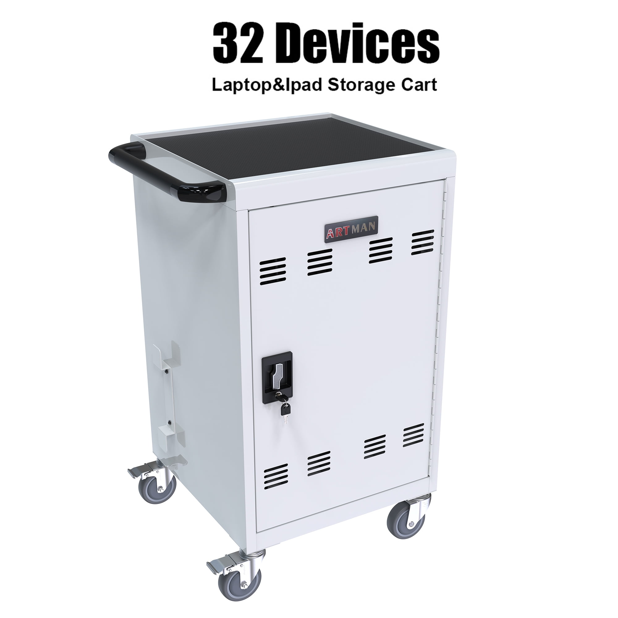 32Bay Laptop Charging Cart, Mobile iPads Charging Cart for Under 17