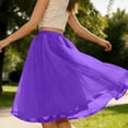 thumbnail image 6 of Women's Tulle Tutu Skirt - Multi-Layered Fluffy Princess Skirt for Role-playing,Parties & Costumes, 6 of 8