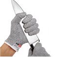 thumbnail image 1 of Un par de guantes resistentes a cortes de grado 5, guantes de jardinería, guantes de trabajo, guantes protectores M --- 22 cm - 55 g (borde blanco Sincero Hogar, 1 of 1