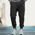 thumbnail image 5 of Dalix Astronaut Embroidery Jogger Midweight Fleece Sweatpants Soft Lounge Pant Drawstring Waistband Pockets Mens in Charcoal Htr 2XL XX-Large, 5 of 5