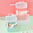 thumbnail image 5 of Pebbuoy Baby Formulaa Dispenser,  Portable Milk Powder Dispenser Container with Carry Handle, 400/800ml, 5 of 6