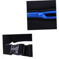 thumbnail image 4 of unbranded Cinturón Deportivo Impermeable Negro Para Correr Con Bolsillo Ajustable Para Teléfono Y Tarjetas, 4 of 8