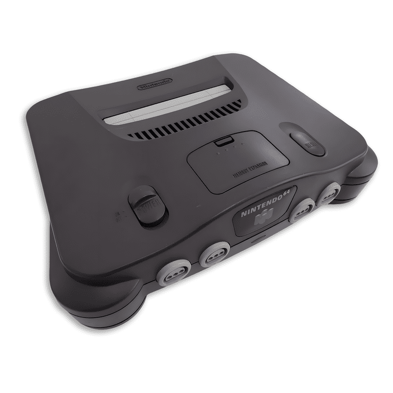 Restored Nintendo 64 N64 Game System with 4 Pack Retrofam N64