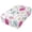Flamingo White Print, variant on Premium Soft Fitted Sheet for Blow Up Bed Mattress Sheets with Zipper for Camping Office Bedroom, Flag Highland Cow Print