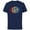 Navy, variant on Doctor Strange Multiverse of Madness Sanctum Sanctorum Icon - Short Sleeve Cotton T-Shirt for Adults - Customized-Natural